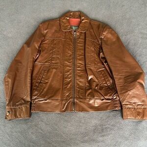 Vintage Sears Leather Jacket